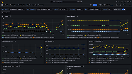 Alloy resources usage overview