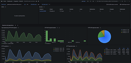 InfluxDB cluster overview (queries)