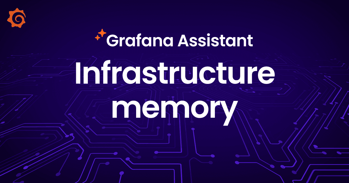 Faster fixes, less context sharing: how Grafana Assistant learns your infrastructure before you even ask