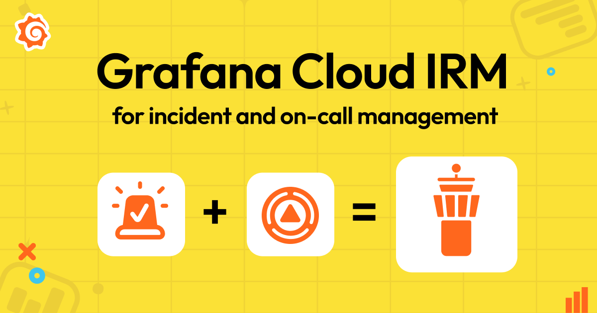 Incident response and on-call management in one app: Introducing Grafana Cloud IRM
