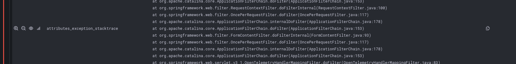Screenshot of traces in Grafana Cloud
