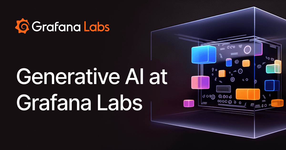 Generative AI at Grafana Labs: what’s new, what’s next, and our vision for the open source community
