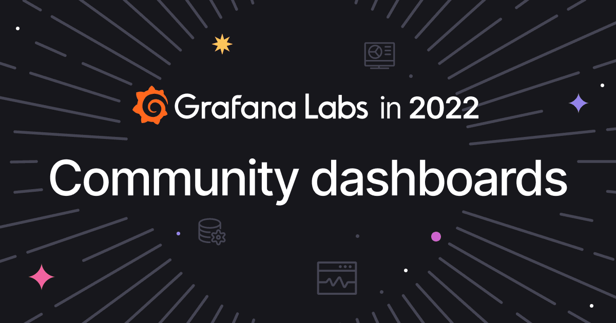 Grafana dashboards in 2022: Memorable use cases of the year