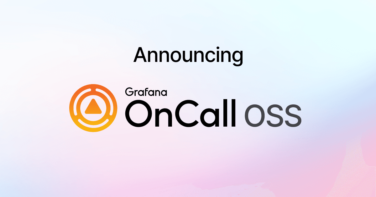Image with Grafana OnCall logo.